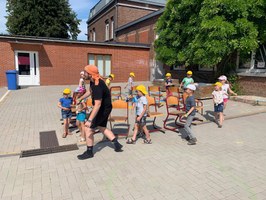 Plaine de jeux communale de Sombreffe : album photos de la semaine 2 (Tongrinne)