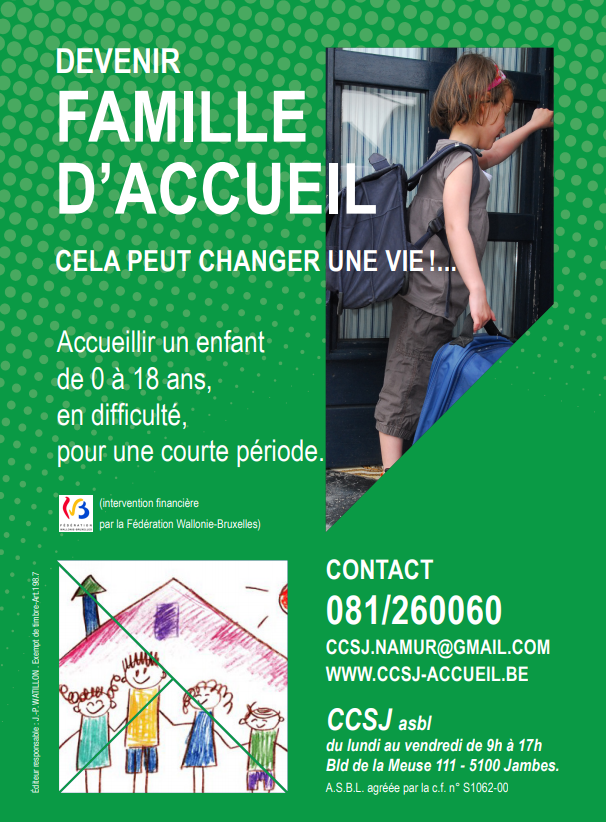 Famille accueil-affiche