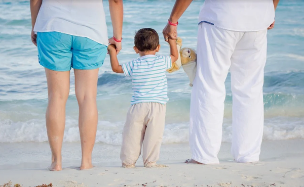 Famille plage