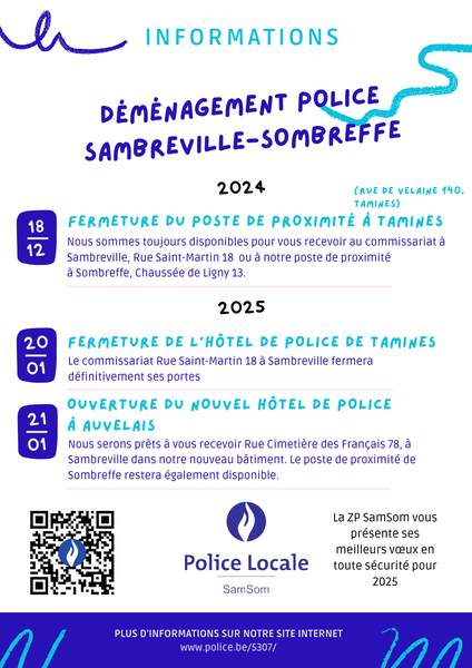 Police SAMSOM Déménagement