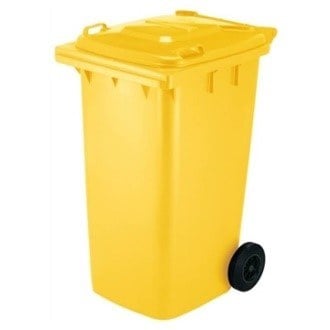 Poubelle jaune
