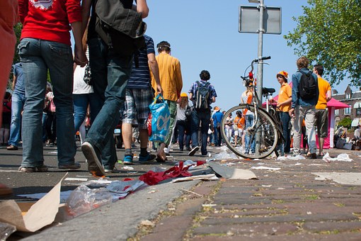 Déchets rues